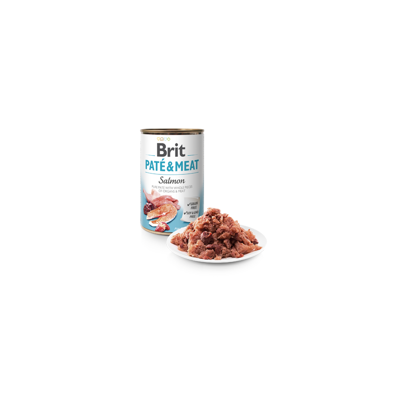 Brit Care Dog Paté & Meat Salmon | Wet (Lata) 400 g