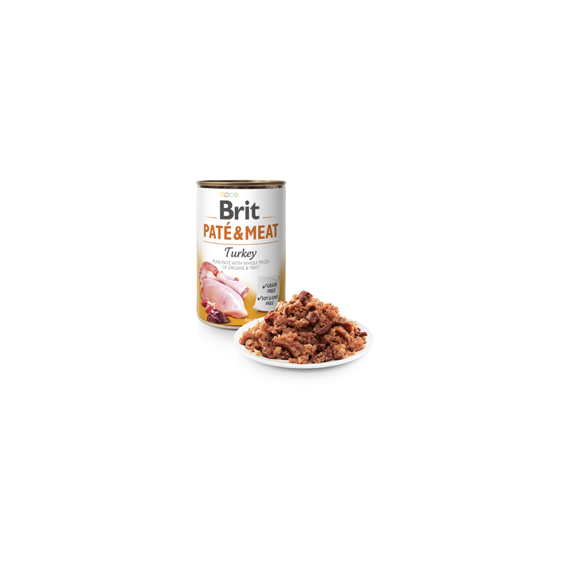 Brit Care Dog Paté & Meat Turkey | Wet (Lata) 800 g