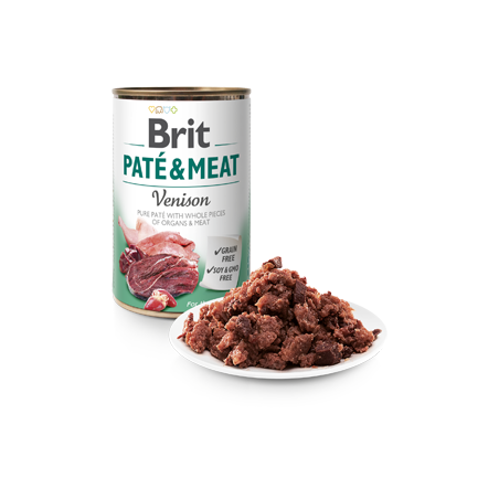 Brit Care Dog Paté & Meat Venison | Wet (Lata) 400 g