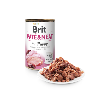 Brit Care Dog Paté & Meat for Puppy | Wet (Lata) 400 g