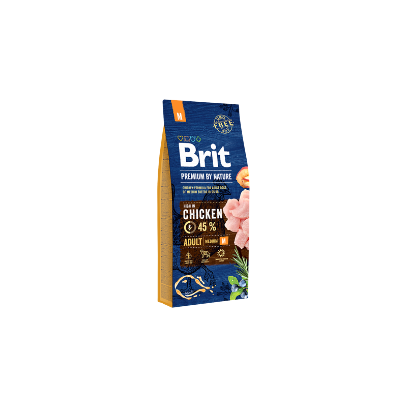 Brit Premium by Nature Adult Medium Dog 1 kg