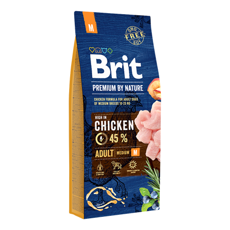 Brit Premium by Nature Adult Medium Dog 1 kg