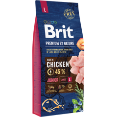 Brit Premium by Nature Junior Large Dog 15 kg