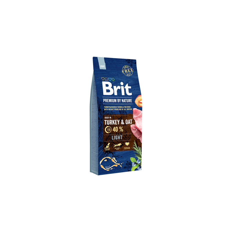 Brit Premium by Nature Light Turkey & Oat 3 kg