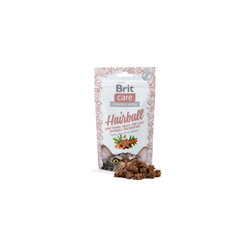 Brit Care Cat Snack Hairball 50 g