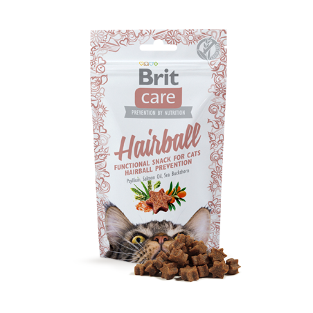 Brit Care Cat Snack Hairball 50 g