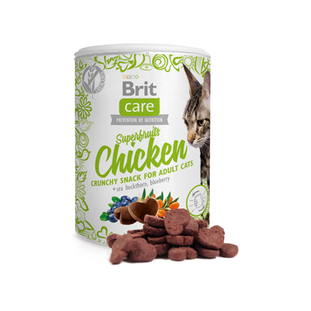 Brit Care Cat Snack Superfruits Chicken 100 g