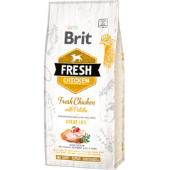 Brit Fresh Dog Adult Great Life with Chicken & Potato 12 kg