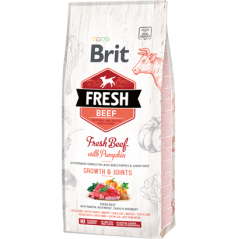 Brit Fresh Dog Puppy Large Breed with Beef & Pumpkin 12 kg