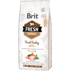 Brit Fresh Dog Light Fit & Slim with Turkey & Pea 2,5 kg