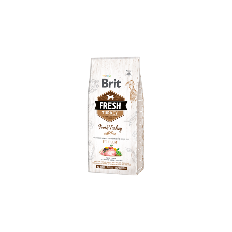 Brit Fresh Dog Light Fit & Slim with Turkey & Pea 2,5 kg