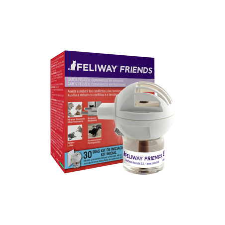 Feliway Friends Difusor + Recarga 48 ml 1 Unidade