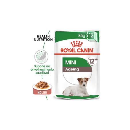 Royal Canin Dog Mini Ageing 12+ | Wet (Saqueta) 12 X 85 g