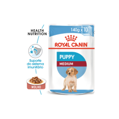 Royal Canin Dog Medium Puppy | Wet (Saqueta) 10 X 140 g