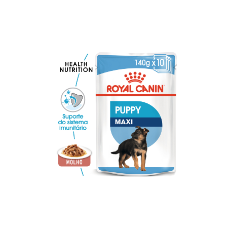 Royal Canin Dog Maxi Puppy | Wet (Saqueta) 10 X 140 g