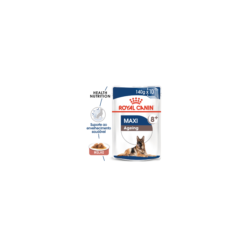 Royal Canin Dog Maxi Ageing 8+ | Wet (Saqueta) 10 X 140 g