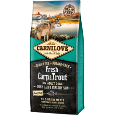 Carnilove Grain-Free Fresh Carp & Trout Adult Dog 1,5 kg