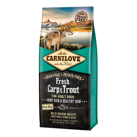 Carnilove Grain-Free Fresh Carp & Trout Adult Dog 1,5 kg