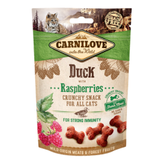 Carnilove Cat Crunchy Snack Duck with Raspberries 50 g