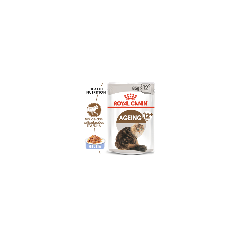 Royal Canin Cat Ageing +12 in Jelly | Wet (Saqueta) 12 X 85 g