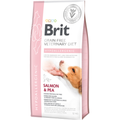 Brit Veterinary Diet Dog Hypoallergenic Grain-Free Salmon & Pea 2 kg