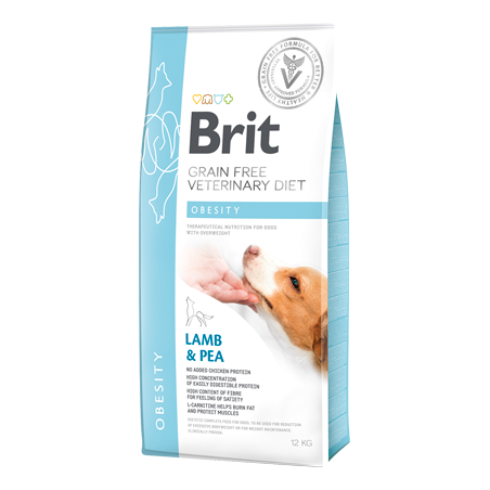 Brit Veterinary Diet Dog Obesity Grain-Free Lamb & Pea 2 kg