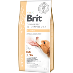 Brit Veterinary Diet Dog Hepatic Grain-Free Egg & Pea 2 kg