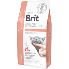 Brit Veterinary Diet Cat Renal Grain-Free Egg & Pea 400 g