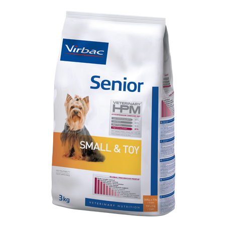 Virbac HPM Senior Dog Small & Toy 3 kg