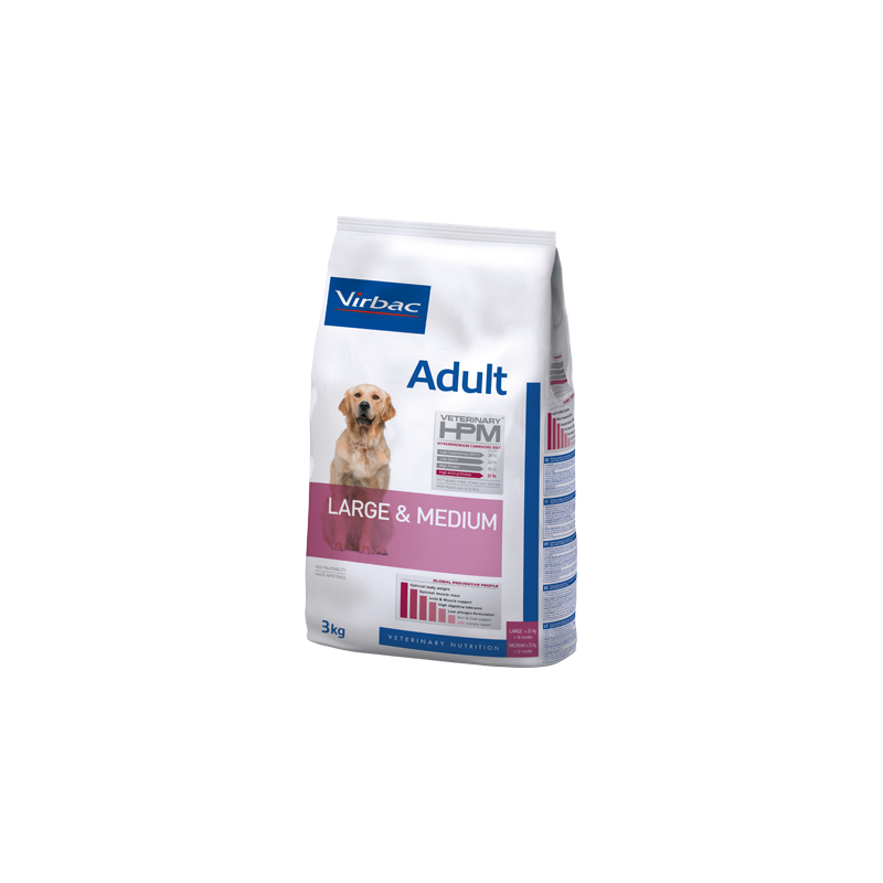 Virbac HPM Adult Dog Large & Medium 3 kg