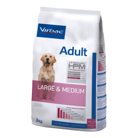 Virbac HPM Adult Dog Large & Medium 3 kg