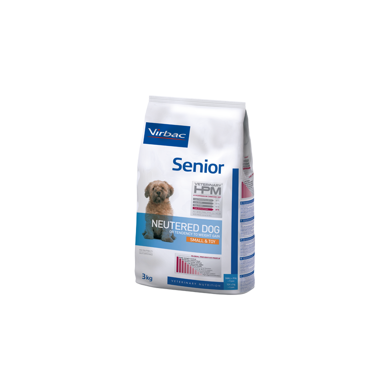 Virbac HPM Senior Neutered Dog Small & Toy 3 kg