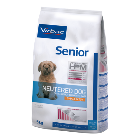 Virbac HPM Senior Neutered Dog Small & Toy 3 kg