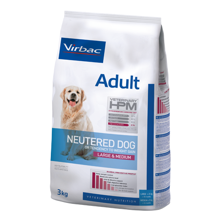 Virbac HPM Adult Neutered Dog Large & Medium 12 kg