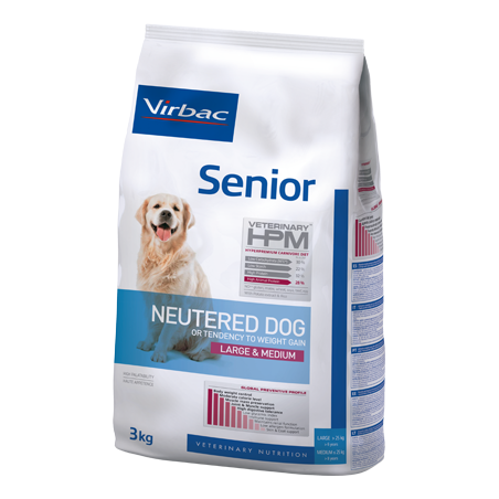 Virbac HPM Senior Neutered Dog Large & Medium 12 kg