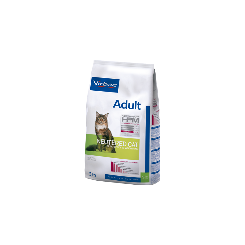 Virbac HPM Adult Neutered Cat 1,5 kg