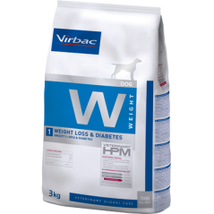 Virbac Veterinary HPM W1 Dog Weight Loss & Diabetes 3 kg