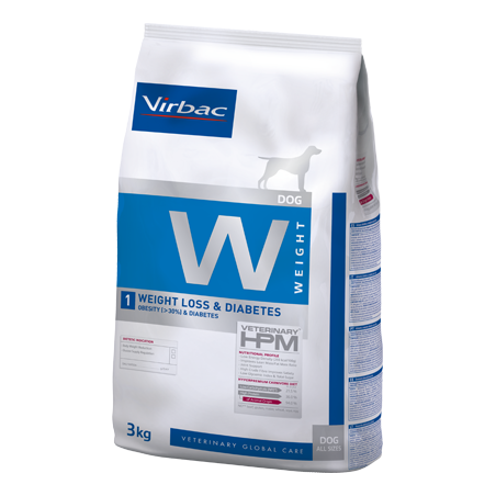 Virbac Veterinary HPM W1 Dog Weight Loss & Diabetes 3 kg