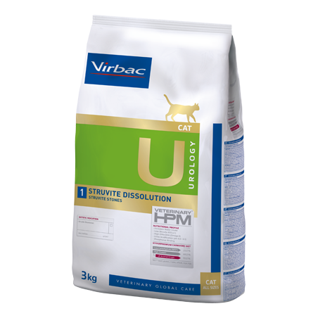 Virbac Veterinary HPM U1 Cat Struvite Dissolution 1,5 kg