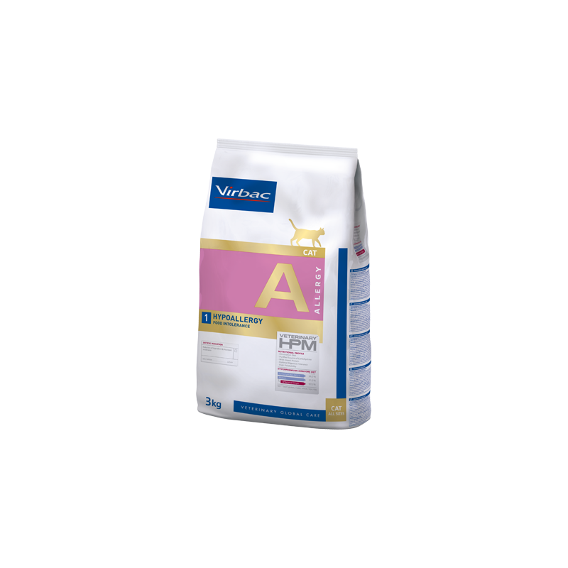 Virbac Veterinary HPM A1 Cat Hypoallergy 3 kg