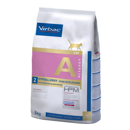 Virbac Veterinary HPM A2 Cat Hypoallergy with Fish 3 kg