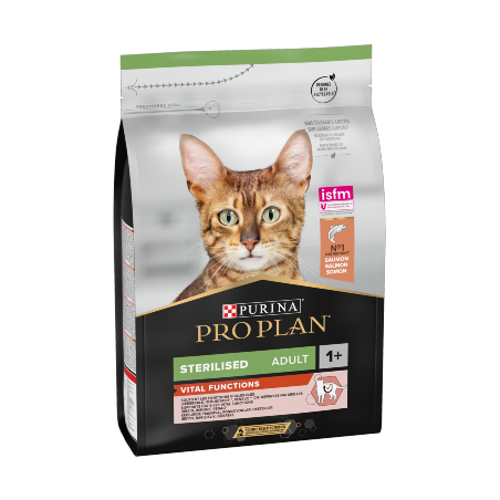 Pro Plan Cat Vital Functions Sterilised Salmon 3 Kg