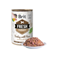 Brit Fresh Dog Turkey with Peas | Wet (Lata) 400 g