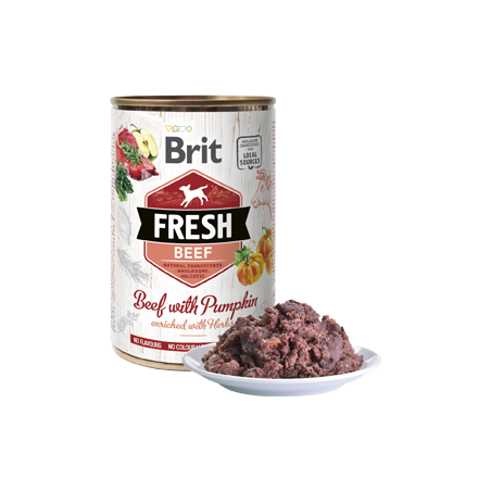 Brit Fresh Dog Beef with Pumpkin | Wet (Lata) 400 g