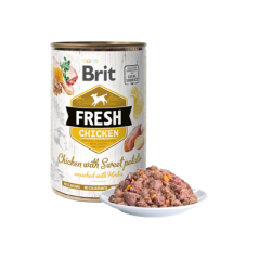 Brit Fresh Dog Chicken with Sweet Potato | Wet (Lata) 400 g