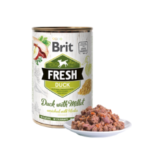 Brit Fresh Dog Duck with Millet | Wet (Lata) 400 g