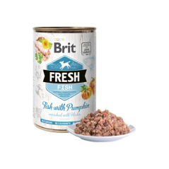 Brit Fresh Dog Fish with Pumpkin | Wet (Lata) 400 g