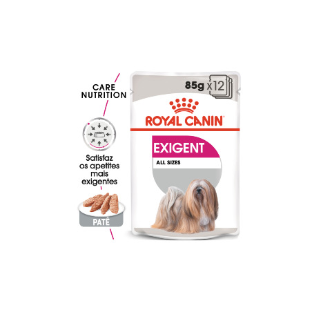 Royal Canin Dog Exigent | Wet (Saqueta) 12 X 85 g