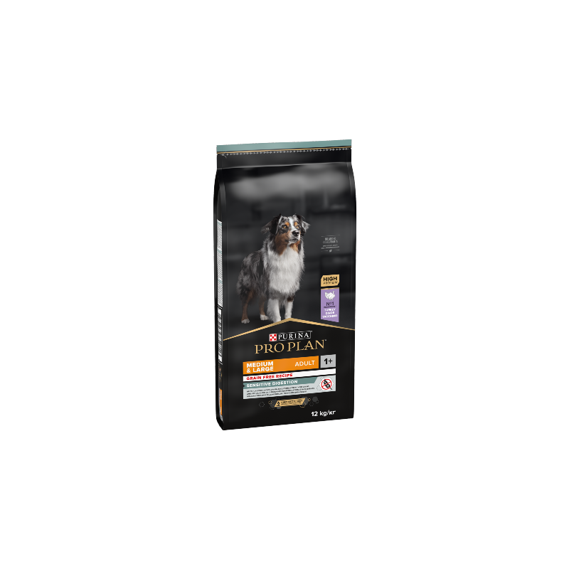 Pro Plan Dog Grain-Free Medium & Large Adult Sensitive Digestion Turkey 2,5 kg