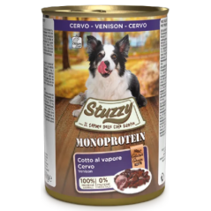 Stuzzy Monoprotein Grain & Gluten Free Dog | Venison | Wet (Lata) 400 g